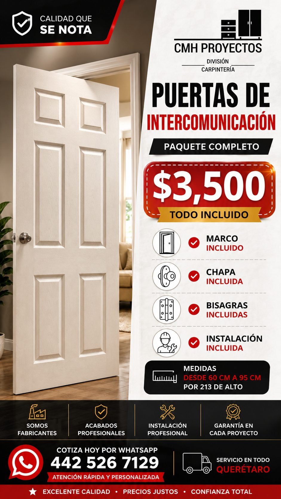 Puerta de intercomunicación