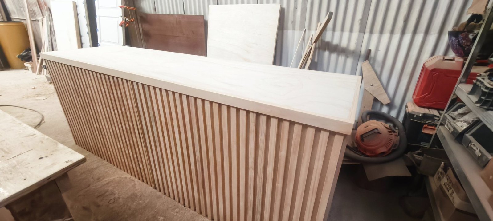 Fabricación de barras para eventos